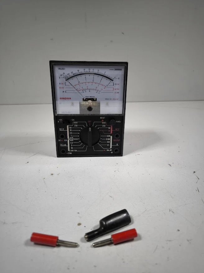 Hinki Modell 3005 Analog Multimeter - Ungeprüft, Zeichen Der Verwendung - Bild 1 von 4