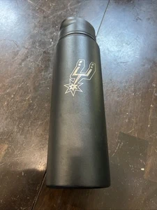 San Antonio Spurs 24oz Tumbler – Black Stealth Matte – NBA Fan Cup - Picture 1 of 4