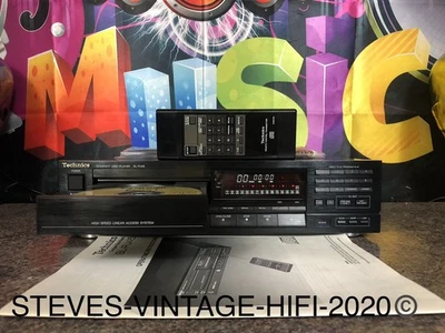 Technics SL-PJ45 Compact Disc Player + REMOTE & ACC SERVICED MINT L@@K FREE P+P. - Image 1 of 4