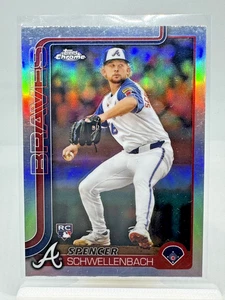 Spencer Schwelllenbach [Refractor] - 2025 Topps Cromo #203 RC - Imagen 1 de 2