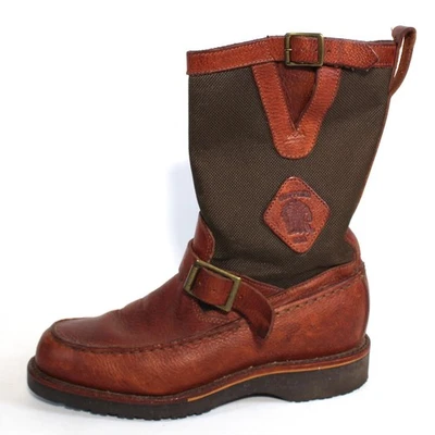 Chippewa Upland Snake Hunting Boots 10”  Pull-on Men 6.5 EE Vibram Sole Mocc Toe - Image 1 of 4