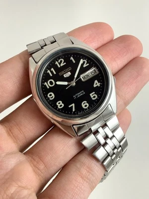 Seiko 5 Automático Esfera Dorada - Vintage 1985 | Japón-M | Ref 7009-876J | 17 Joyas Foto 1 de 4