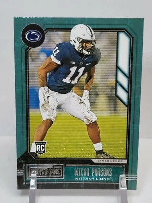 Micah Parsons 2021 Chronicles Draft Picks Playbook Rookie № 327 Dallas Cowboys  - Image 1 of 4