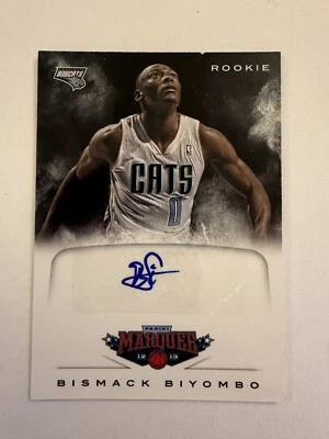 2012-13 Marquee Basketball Rookie #35 Bismack Biyombo Auto (RC, AU) - Image 1 of 2