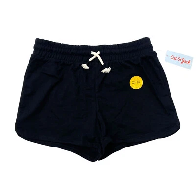 Cat & Jack Girls Size XXL 18 Drawstring Shorts Black - Image 1 of 4