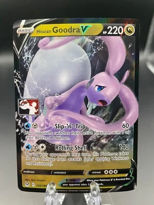 Pokémon Hisuian Goodra V 135/196 - Prize Pack Series 4 Nm/M - Image 1 of 2
