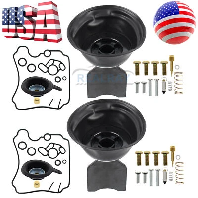 Para Yamaha TDM850 1992 1993, XTZ750 1989-1997 Kit de reparación de carburador Diafragma Foto 1 de 4
