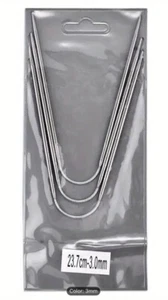 3er Set - 9" Rundstricknadeln Größe 3 mm - Bild 1 von 1