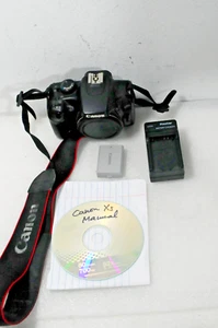 Canon EOS Rebel XS DSLR BODY,12.2MP, 2.5" LCD working , Shutter 27287, READ - Picture 1 of 12