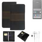 Phone Case + earphones for Carbon 1 MKII Wallet Cover Bookstyle protective