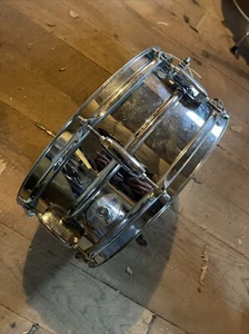 Pearl 5.5x14 Mirror Chrome Snare Drum - Picture 1 of 5