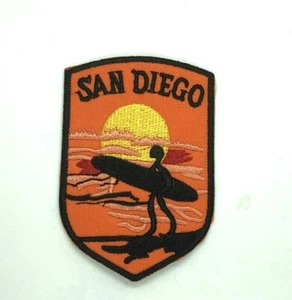 Patch San Diego - California - Souvenir - Surf - Onde - Tramonto - Alba (1) - Foto 1 di 1
