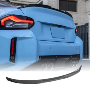 For BMW G42 G87 M240i 220i M2 2022-2024 Dry Carbon Rear Boot Trunk Spoiler Wing - Picture 1 of 12