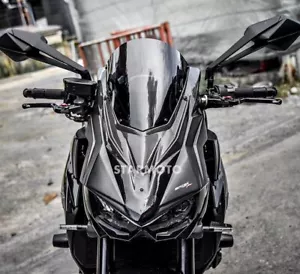 FOR WINDSHIELD WINDSCREEN KAWASAKI Z1000 2014-2017 METER VISOR FAIRINGS - Picture 1 of 19