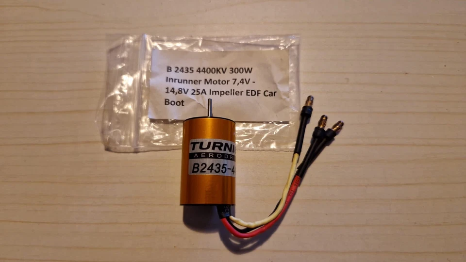 Modell-Boot Innenläufermotor Motor B2435 4400KV - Bild 1 von 1