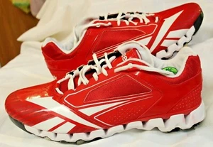 Reebok Zig Tech Cooperstown Quag 2.0 Baseball Cleats Red / White - New Size 15 - Imagen 1 de 6