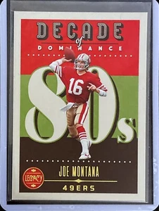 Joe Montana - 2023 Panini Legacy Football - Decade of Dominance #DOD-10 - Bild 1 von 1