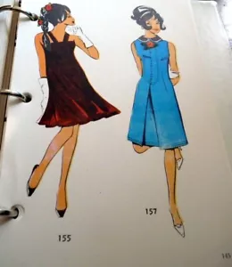 RARE 1960s PATTERN DRAFTING BOOK 50+ Patterns The American Way Men Women Kids - Picture 1 of 14