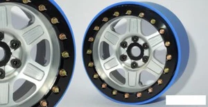 SSD 2,2" Challenger PL Beadlock Wheels SILBER SSD00434 Pro-Line 6 Speichen TRX-4 - Bild 1 von 4