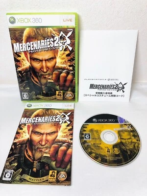 Xbox 360 Mercenaries 2 World in Flames Import Japan Game - Image 1 of 4