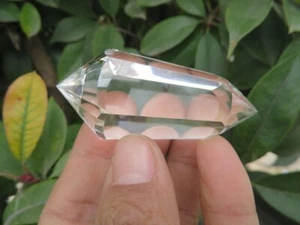 24-6-12 faces style OISEAU CRISTAL DE QUARTZ CLAIR NATUREL POINT DT guérison 47,8 g - Photo 1 sur 11