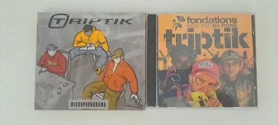 Lot 2 cd rap français Triptik rare - Photo 1/4