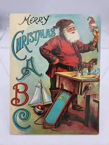 Merry Christmas ABC Softcover, Reproduction Original by Merrimack 8.5 x 6.5" - Picture 1 of 5