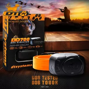 DT Systems DD 700 Add-On Collar Dog Receiver Orange Strap MAXX-Range 360° - Picture 1 of 6