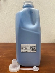 (1,000g) Cyan Toner Refill for Bizhub C654 C754 C659 C759 C220 C280 360 227 287 - Picture 1 of 5