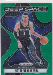 2024-25 Panini Prizm No. 2 Victor Wembanyama Deep Space Green Prizm - Bild 1 von 2