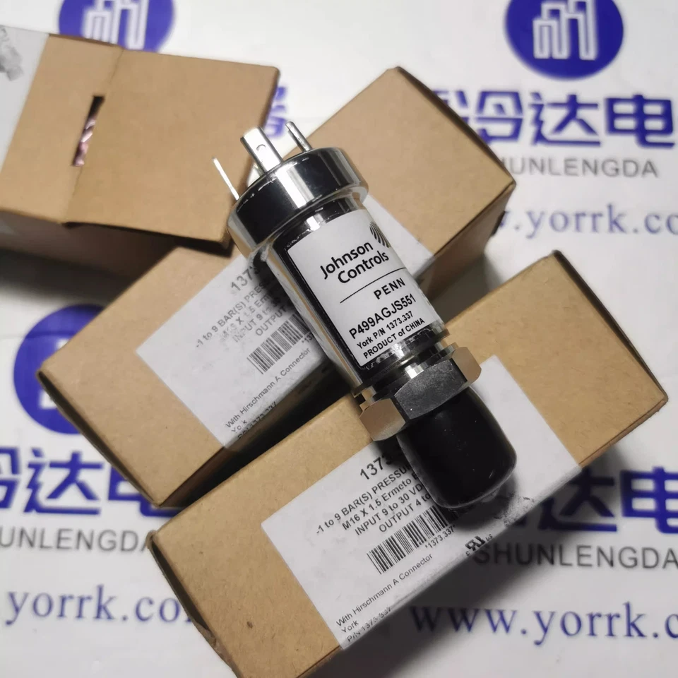 1pcs York Part Pressure Transducer 1373.337 Johnson Pressure Sensor P499AGJS551 - Image 1 of 3