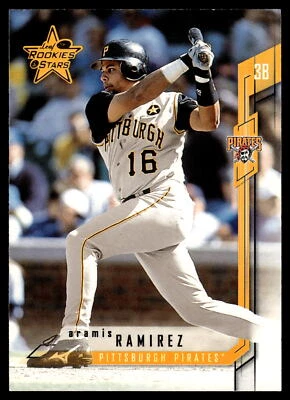 2001 Leaf Rookies & Stars Aramis Ramirez #3 Pittsburgh Pirates cartão de beisebol - Imagem 1 de 2