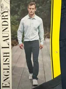 English Laundry Men's 5 Pocket Straight Fit Pant - Picture 1 of 13