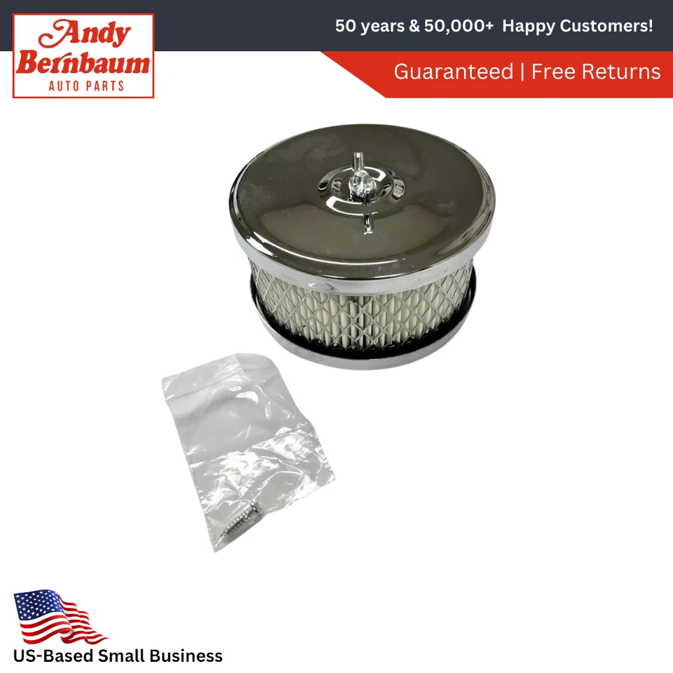 Filtro cromado filtro purificador de aire estilo Hot Rod carburador Dodge Plymouth 1930-1956. Foto 1 de 4