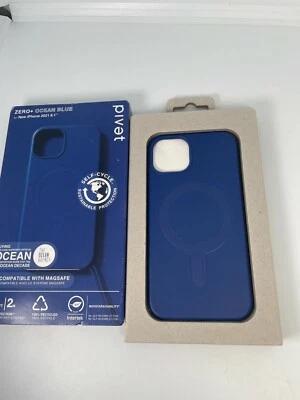 Pivet Zero+ w/MagSafe Case for iPhone 13 (6.1” SMALL CAMERA Ocean Blue  - Image 1 of 2