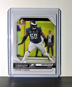 Jordan Mailata 2024 Panini Super Bowl LIX Champions NFL #9 Football Card Eagles - Picture 1 of 2