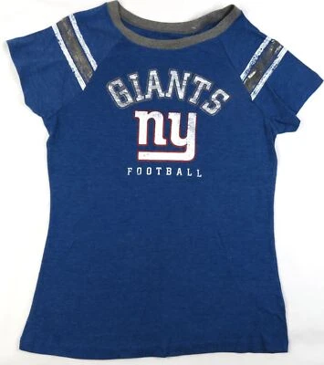 Camiseta a rayas en el brazo de los New York Giants para mujer Foto 1 de 2