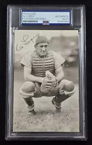 AL LOPEZ Signed Real Photo Postcard-HOF-CHICAGO WHITE SOX-PSA - Picture 1 of 4