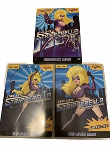 Stan Lee Stripperella Season One Uncensored DVD Series Pamela Anderson RARE OOP - Picture 1 of 19