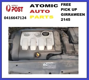 VOLKSWAGEN GOLF MK5 BXE 1.9L TURBO DIESEL ENGINE PASSAT 3C JETTA 1K2 AUDI A3 8P - Picture 1 of 8