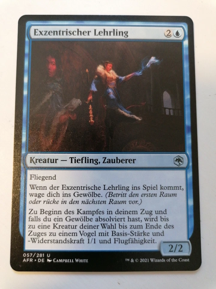 MTG MAGIC THE GATHERING D&D AFR Exzentrischer Lehrling - Bild 1 von 1