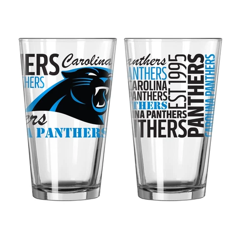 Carolina Panthers Boelter NFL Spirit 16oz Pint Glass(1) FREE SHIP!! Cover