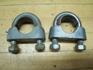 De colección 1971-75 Rupp Minibike Mini Bicicleta Manillar Elevador Soportes - Imagen 1 de 5