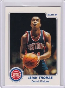 NF: 1996 Topps Basketball Card Star Co '84 Ristampa Rookie #44 Isiah Thomas - Foto 1 di 2