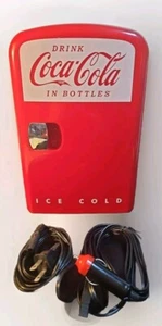 Official Coca-Cola Mini Fridge. Dual Plug Car Or Home / Office Works 11.5x10x7.5 - Picture 1 of 7