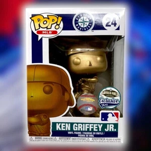 Funko Pop! 2018 Golden Ken Griffey Jr. 24, Safeco Field Exclusive 24 pcs - Picture 1 of 6
