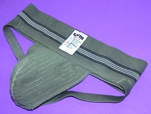 CORREA DEPORTIVA VERDE MILITAR, MARCA GIMNASIO NYLON/ALGODÓN TALLA MED. SE ADAPTA A CINTURAS 28"-34" - Imagen 1 de 4