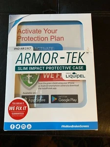 Liquipel SafeGuard Armor Tek Tablet Case for iPad Air 9.7 Clear - Picture 1 of 2