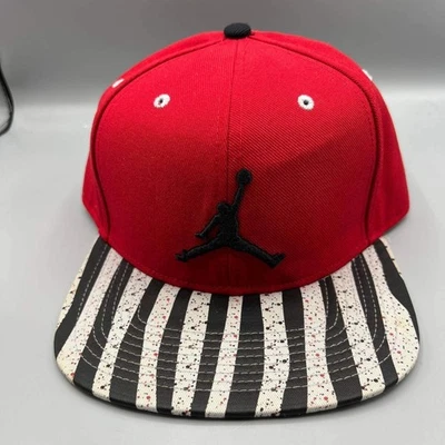 Gorra Air Jordan 10 Retro Hombre Roja Bordada Jumpman Snap Back Cap Foto 1 de 4