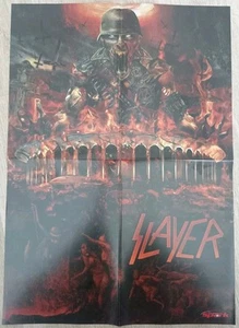 SLAYER POSTER!!! METALLICA/ANTHRAX/Araya/MEGADETH/TESTAMENT/Kerry King/Repentle - Bild 1 von 1